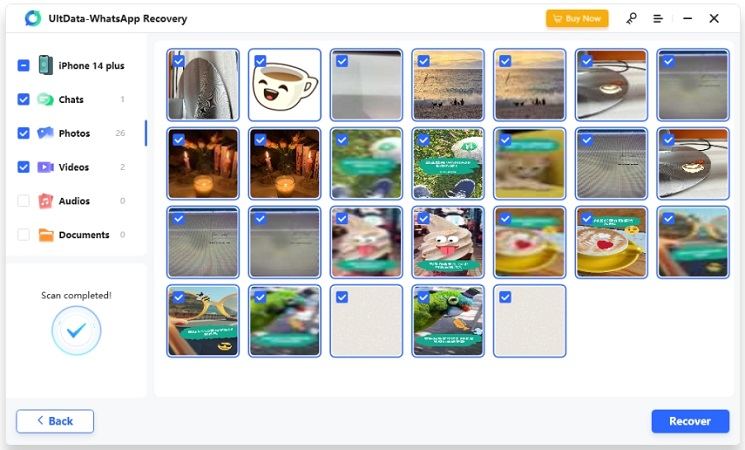 backup whatsapp su icloud passo 4