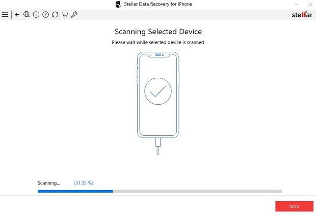 Stellar Data Recovery for iPhone-2