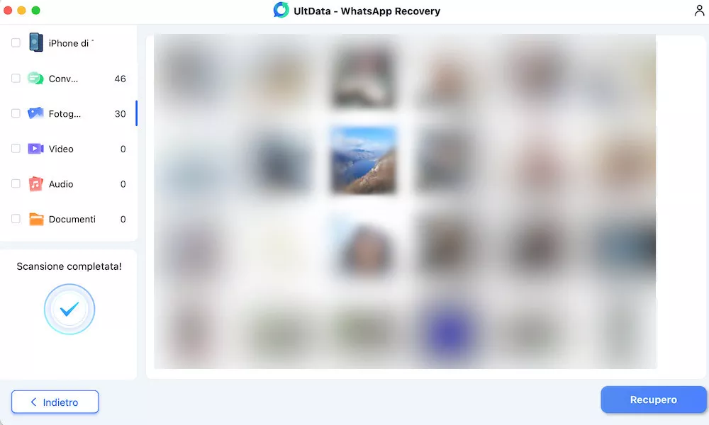 recuperare file PDF cancellati da WhatsApp-ultdata whatsapp recovery 4