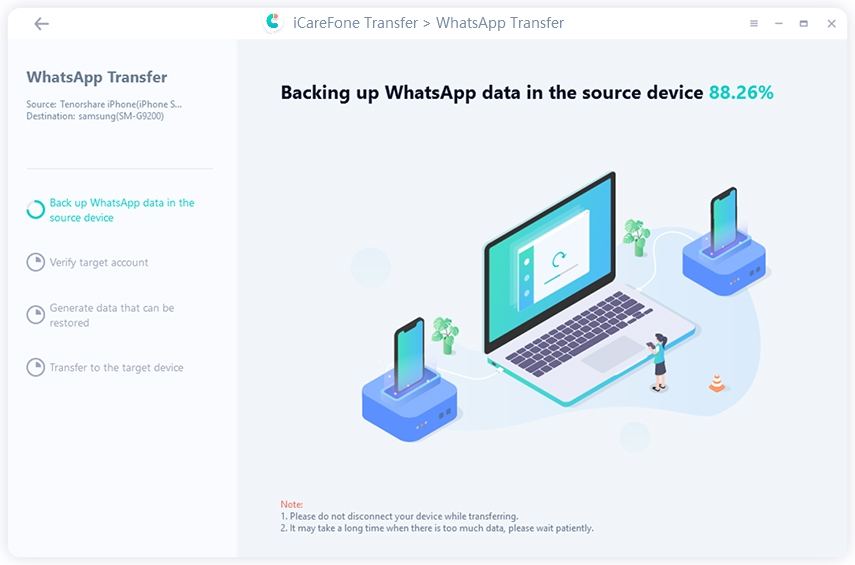 transfer whatsapp from iphone to huawei mate 60 4