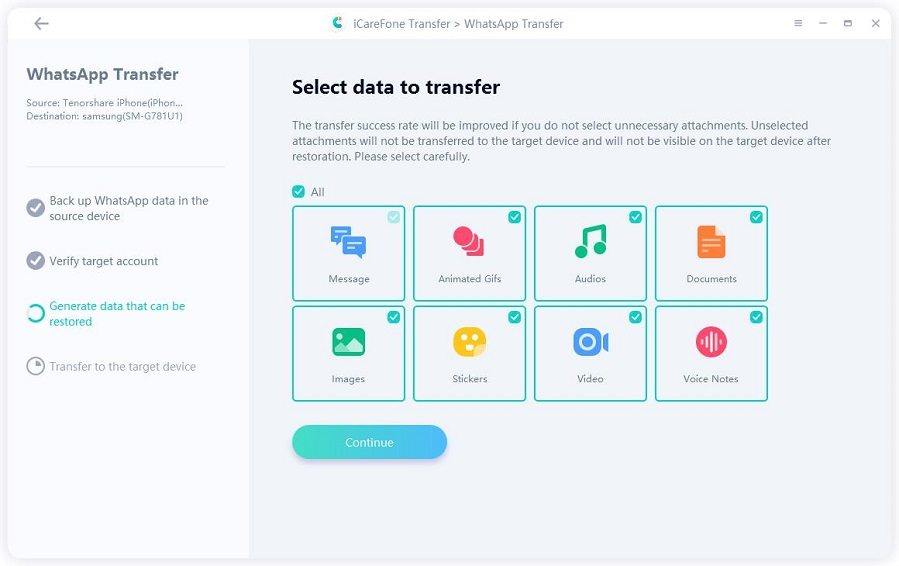 transfer whatsapp from iphone to huawei mate 60 5