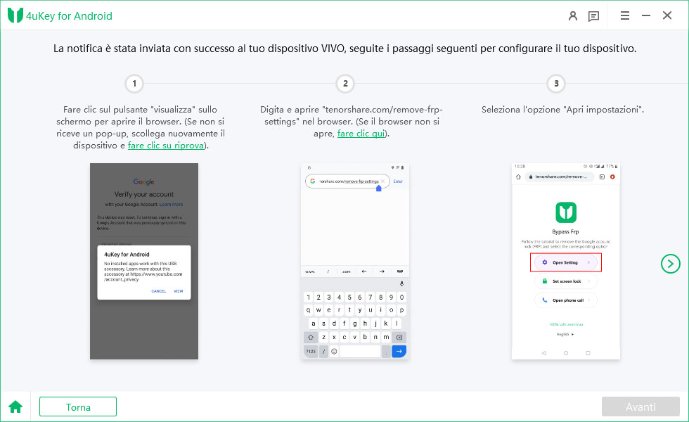 Vivo y16 frp bypass passo 4
