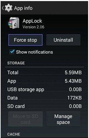 app android per rimuovere blocco 1