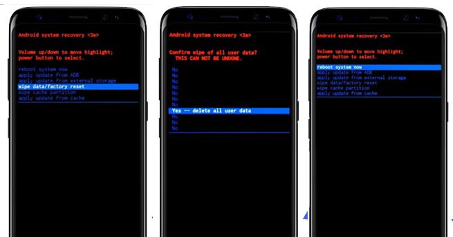 come rimuovere password da telefono samusng 3
