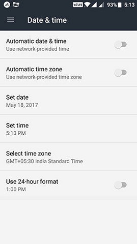 ora sbagliata android 4