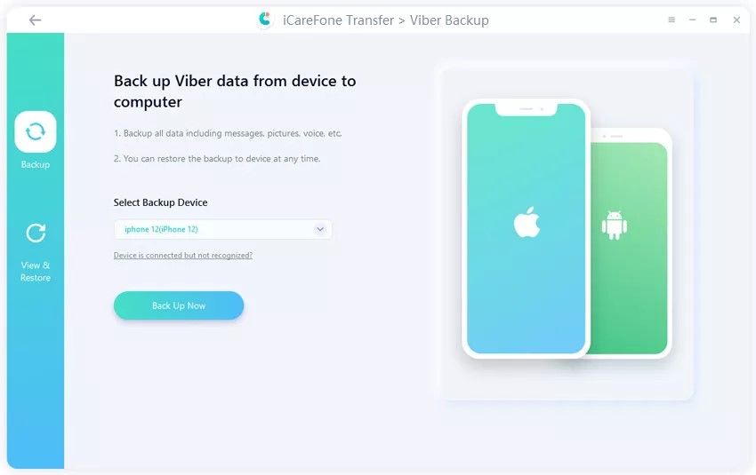 backup chat viber