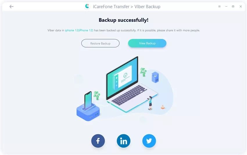 backup chat viber